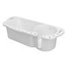 Yacht Functional Storage Boxes Convenient Multifunctional Fishing Tackle Versatile Tool Organizer for Boats White