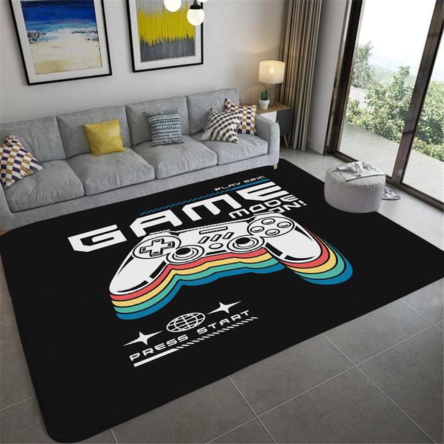 

Коврик для зоны геймера, нескользящий коврик для пола, коврик для двери, ковер для спальни, для дома, для улицы, детский игровой коврик, коврик 80x120cm