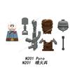 Modern Pyro Soldier Sergeant Signal Corps Sniper Instructor Building Blocks Bricks Accessories Head Weapon Kid Toys N201-208