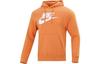 Sweatshirts Men's Orange Hooded Thickened Regular BV2974-808