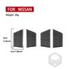 Carbon Fiber Inner Door Armrest Decoration Car Accessories Interior Cover Trim Modified Sticker For Nissan Altima Teana +