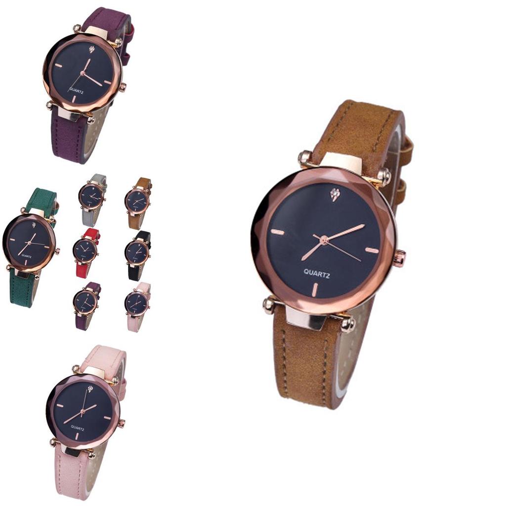Stylish Ladies' Round Dial Wrist Watch With Chic Design And Adjustable Pin Buckle