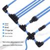 Trachea Quick-Connect PU Tee Reducer: High-Pressure Pneumatic Hose Connector