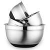 Mixing Bowl Eco-friendly Rust-proof Stainless Steel Mirror Finish Stirring Bowl