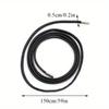 New Round Leather Rope Dresses Coat Decoration String Waist Belt for Women Solid Fashion Long Waist Chain Vintage Waistband