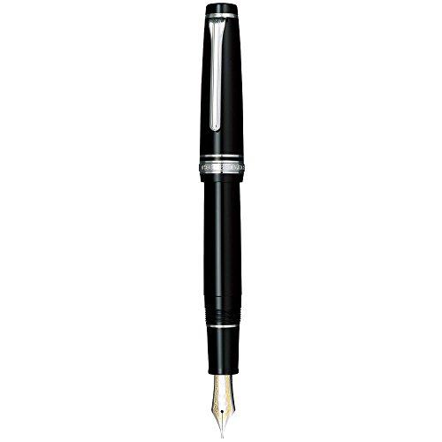 Sailor Professional Gear Silver Black Fountain Pen