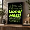 Zestaw do Malowania Diamentami Lionel Messi 5D Pełny Wiertak DIY Mozaika Diamentowa Sztuka Ścienna Wystrój Domu
