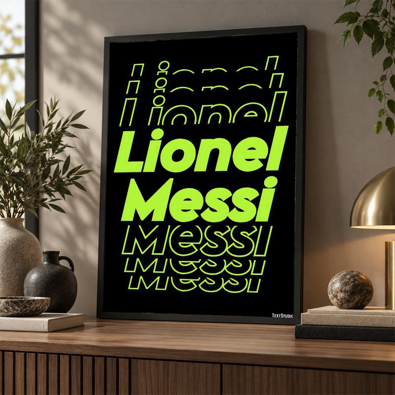 Zestaw do Malowania Diamentami Lionel Messi 5D Pełny Wiertak DIY Mozaika Diamentowa Sztuka Ścienna Wystrój Domu