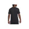 Nike Dri-FIT JDI Letter Print Pattern Ribbed Crew Neck Sports Short Sleeve T-Shirt Men T-Shirts Black FN0813-010