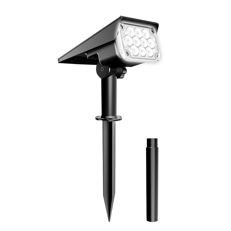 Waterproof LED Solar Garden Spotlight for Trees and Landscapes