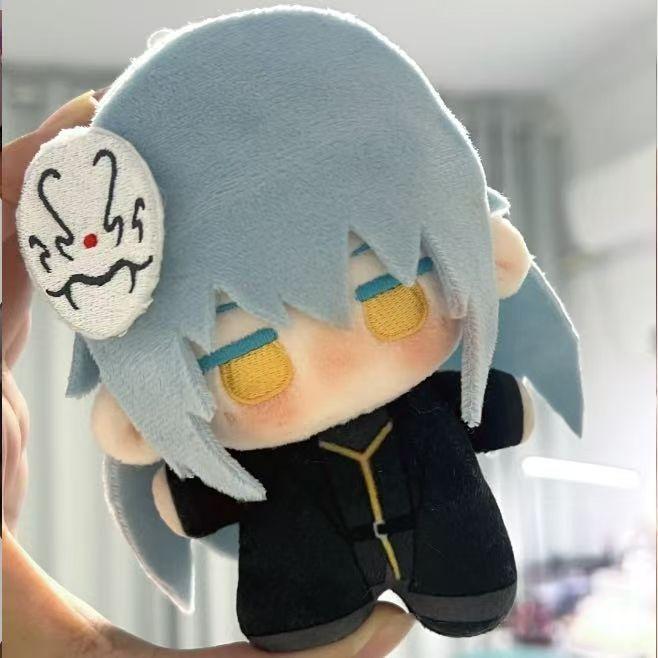 Das Mal, als ich als Schleim wiedergeboren wurde Rimuru Tempest 10cm Plüschtier Niedliches Anime Stofftier Kinder Fan Geschenk Heimdekoration 10cm gray