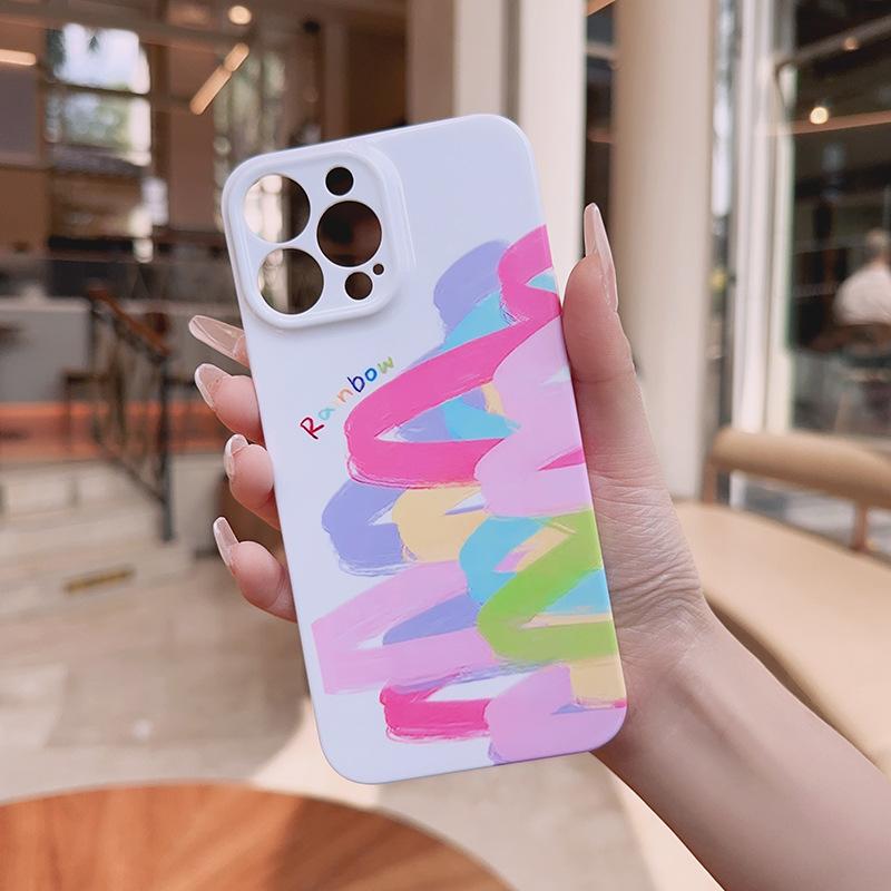 

Three-dimensional Color Graffiti for IPhone14 Mobile Phone Case for Apple 11 Creative 14promax All-inclusive Mobile Phone Protective Case For iPhone 17PROMAX