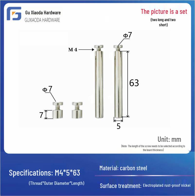 Acrylic Photo Frame with Adjustable Stainless Steel Stand