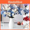 Elegant And Realistic Artificial Magnolia Silk Flower Bunch For Weddings And Home Decor