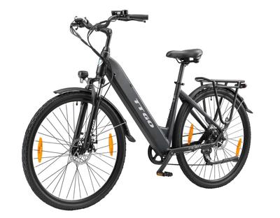Vuxen Elcykel TTGO HZ-28ST 250W Motor 36V20Ah Batteri Maxhastighet 25km/h Max Räckvidd 80-120km Shimano 7 Växlar City Ebike
