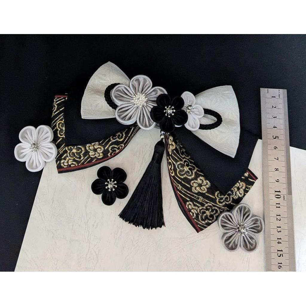 Used Coming-of-age Ceremony, Hair Ornament, Knob Work, Shichi-Go-San, Graduation Ceremony, Kimono, Japanese Style, Japanese Style Hair Ornament, Hair