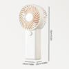 Portable Handheld Fan AM4 Battery Operated Pocket Fan Outdoor Indoor Activity For Women Travelling Outdoor Kids Portable Cooling White