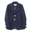 Prada DNA909 S211 Navy Virgin Wool Center Vent 2B Leather Jacket Jacket 38 NavyUsed