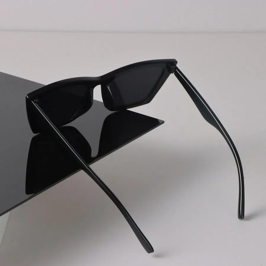 Small Square Sunglasses Women Men Retro Luxury Female Male Mirror Clear Designer Eyewear Brand Black Sun Glasses