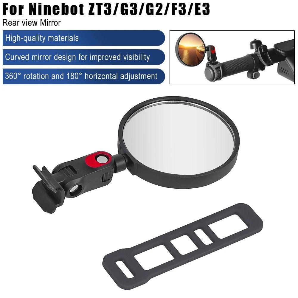 Universal Scooter Rear View Mirror for Ninebot MAX G3 G2 G30 ZT3 Pro F3 F40 P100 Electric Scooter