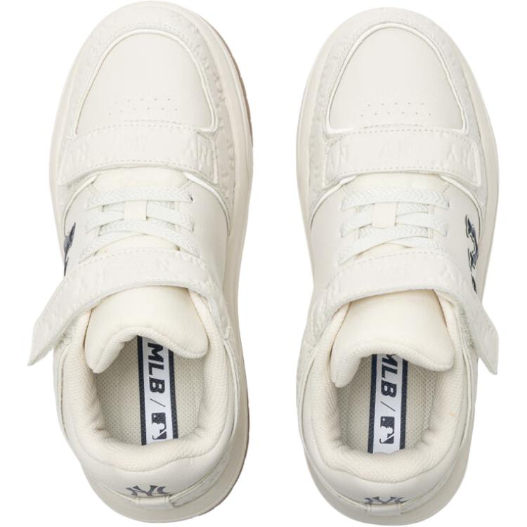 MLB New York Yankees Leichte Bequeme Strapazierfähige Niedrige Freizeitschuhe Kinder-Sneaker Weiß 7ASXJM45N-50CRS