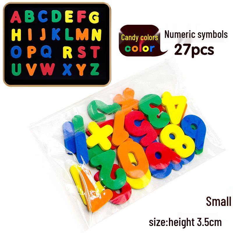 

Магнитные EVA Мультяшные Английские Цифры и Символы для Детской Фонетики и Орфографии на Холодильнике