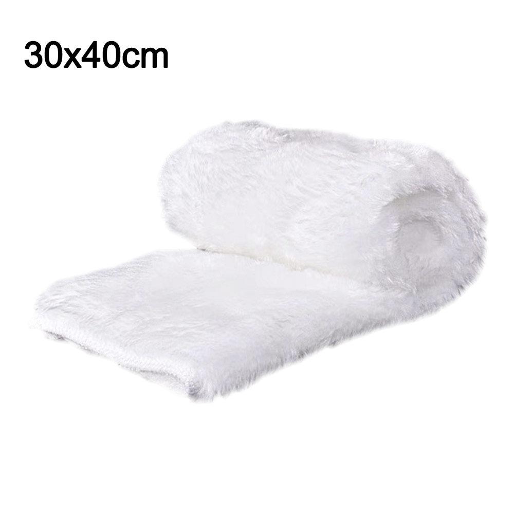 

Dry and Wet Separation Fish Tank Filter Bag Biological Filtration Clean Accessories Blanket-30x40cm