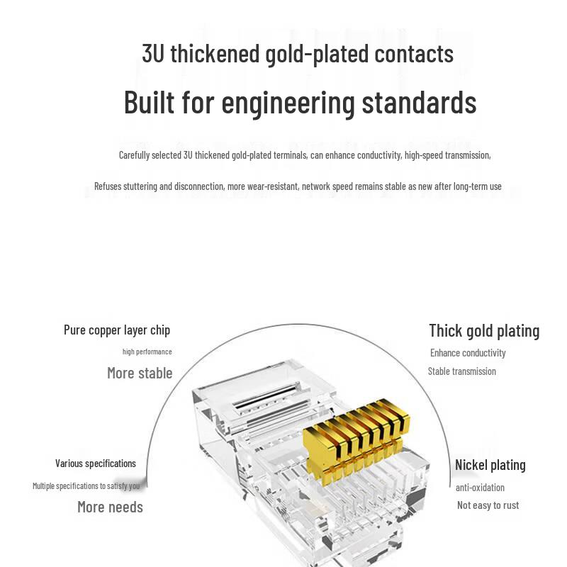 RJ45 Crystal Connector Plug