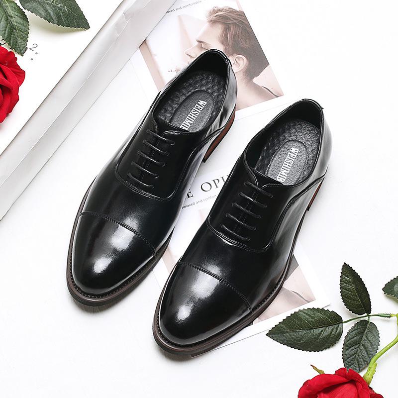 Zapatos clásicos de cuero casual Brock zapatos de cuero tallado zapatos de cuero  para hombre jóvenes comprar a buen precio — entrega gratuita, reseñas  reales con fotos — Joom
