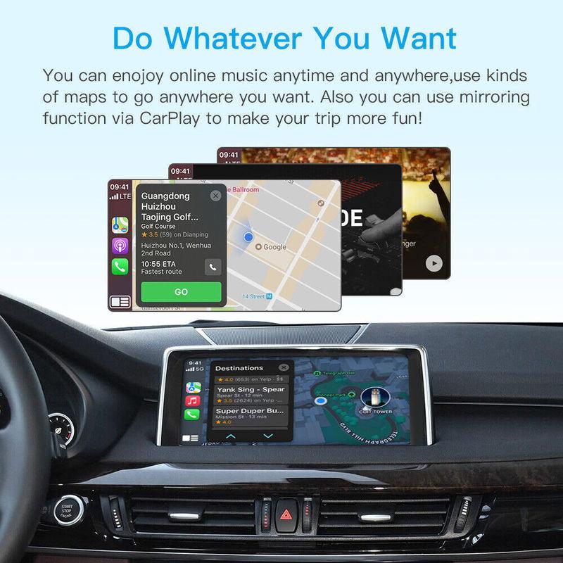 CarPlay Wireless Android Auto For BMW 1 Series F20 F21 2 SeriesF22 F23 F45 CIC/ NBT System Module Navigation Airplay