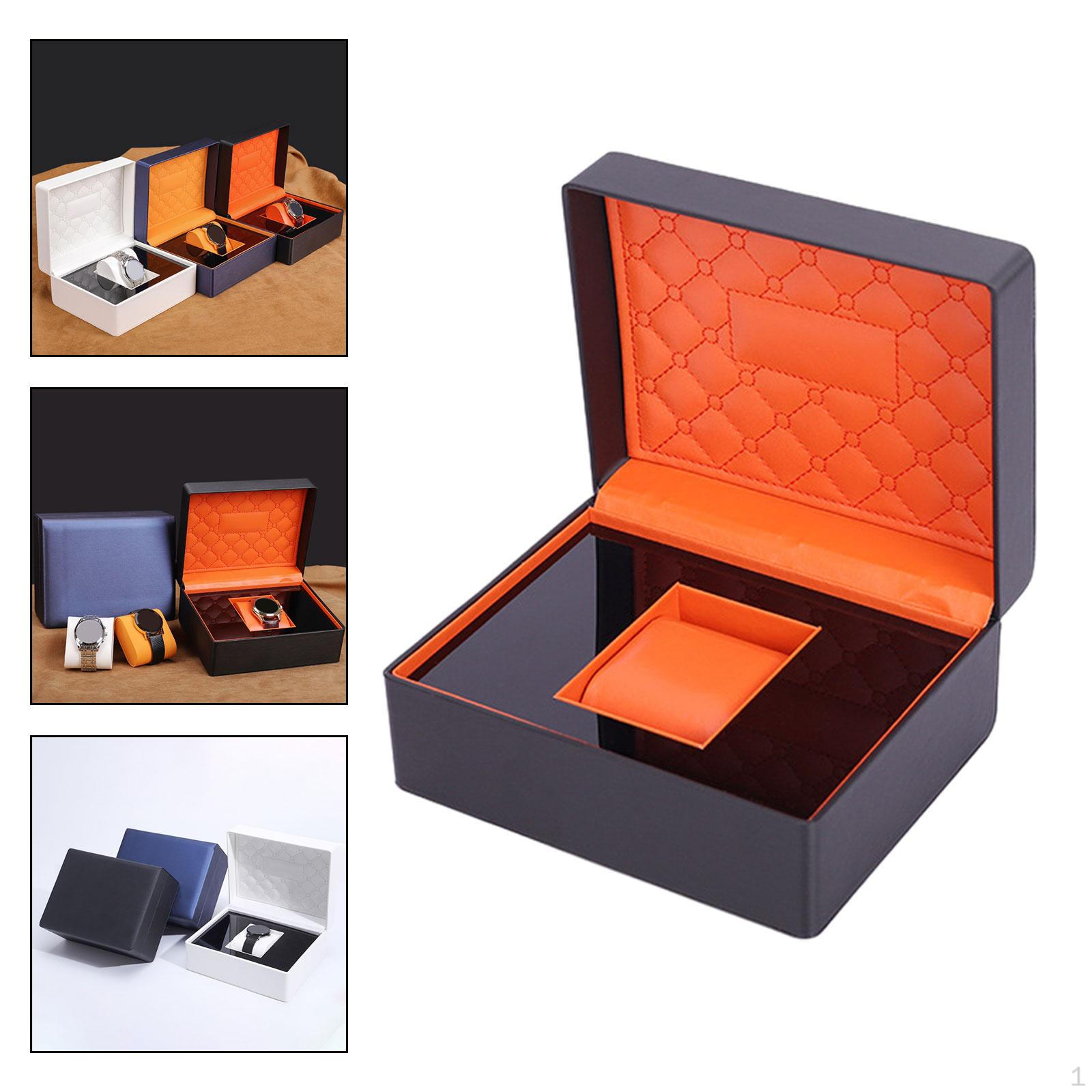 

Элегантный органайзер для часов и смарт-устройств — ящик для хранения премиум-класса чёрный