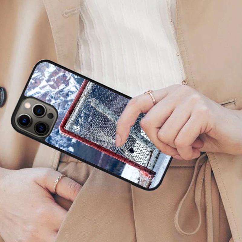 Ice Hockey Magnetic Phone Case For APPLE iPhone 17 Air 16 14 13 12 Pro Max 15 Plus Wireless Charge MagSafe Cover
