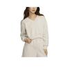 Nike Women's Solid Color Short V-Neck Sweatshirt