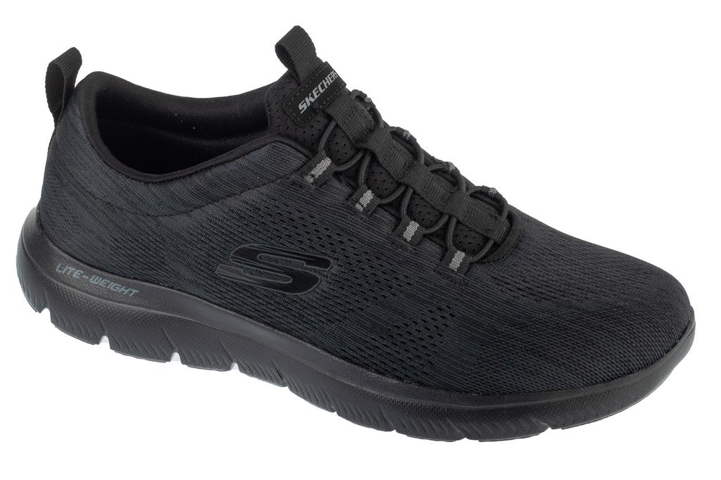 Skechers Summits - Louvin, Mens Black Sneakers