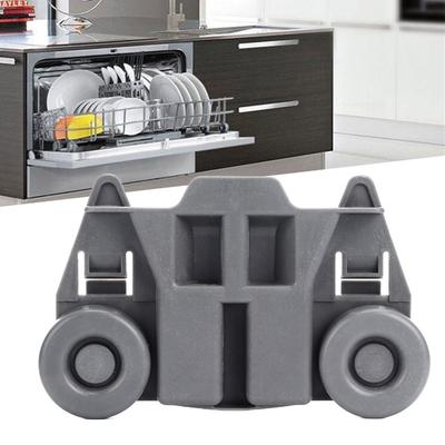 4PCS ABS Dishwasher Rack Wheels Dual Wheel Dish Rack Wheels for W10195417 Home Appliance Repair
