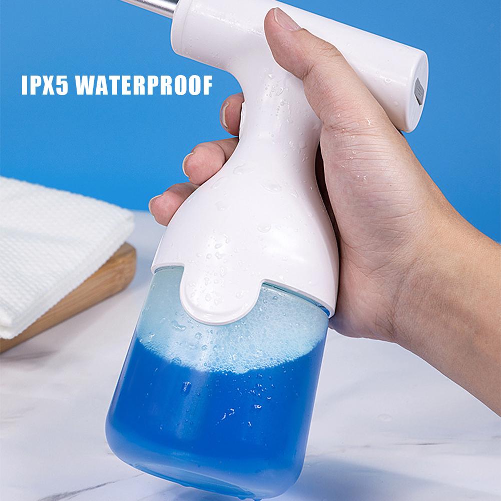 Electric Automatic Foam Soap Dispensers Waterproof Foaming Soap Dispenser Rechargeable for Shampoo Shower Gel Facial Cleanser