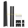 L8RE 30inch Slide-in Rear Filler for Stove Easy Install Backsplash
