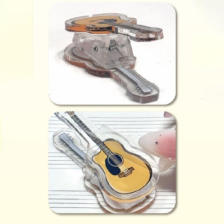 Practical Acrylic Binder Clip With Artistic Designs For Sheet Music And Craft Projects
