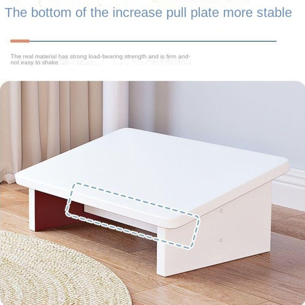 Nursing Step Leg Foot Stool Wooden Foot Pedal Mat Space Saving Desk Footstool  Posture Correction