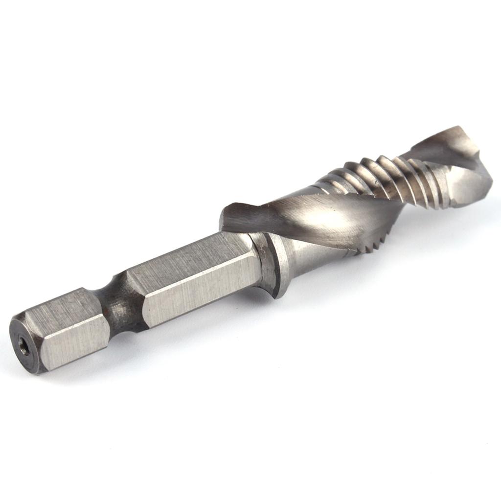 M10 HSS 1/4\" Šestihranná stopka Vrták a závitník Kuželové vrtáky Díl elektrického nářadí