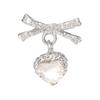 New Fashion Pink Heart Butterfly Starfish Bow 3D Crystal Charm Beads Accessories DIY Making Ring Necklace Bracelet Shiny Jewelry