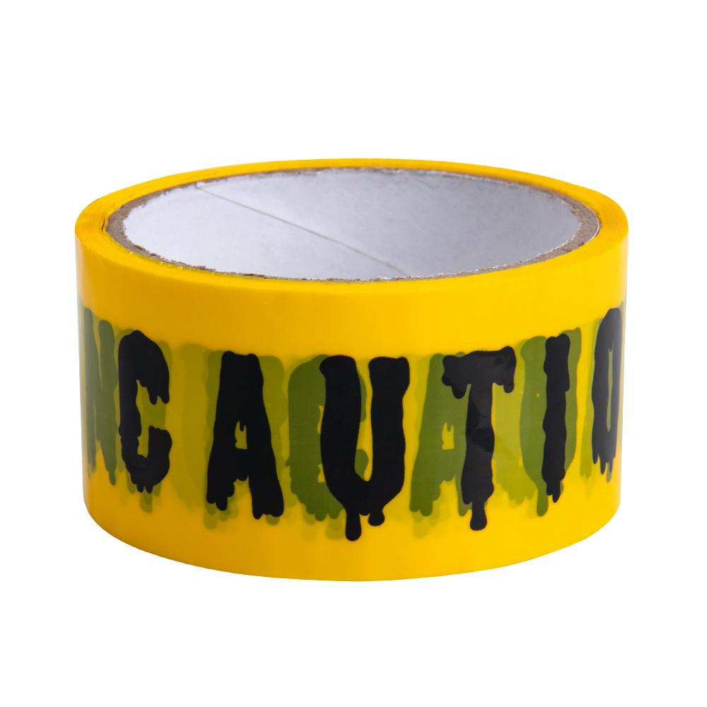 Halloween Decorations Zombie Caution Tape Do Not Enter Yellow Scary Warning Tape Roll Haunted House Halloween Party Decor Props