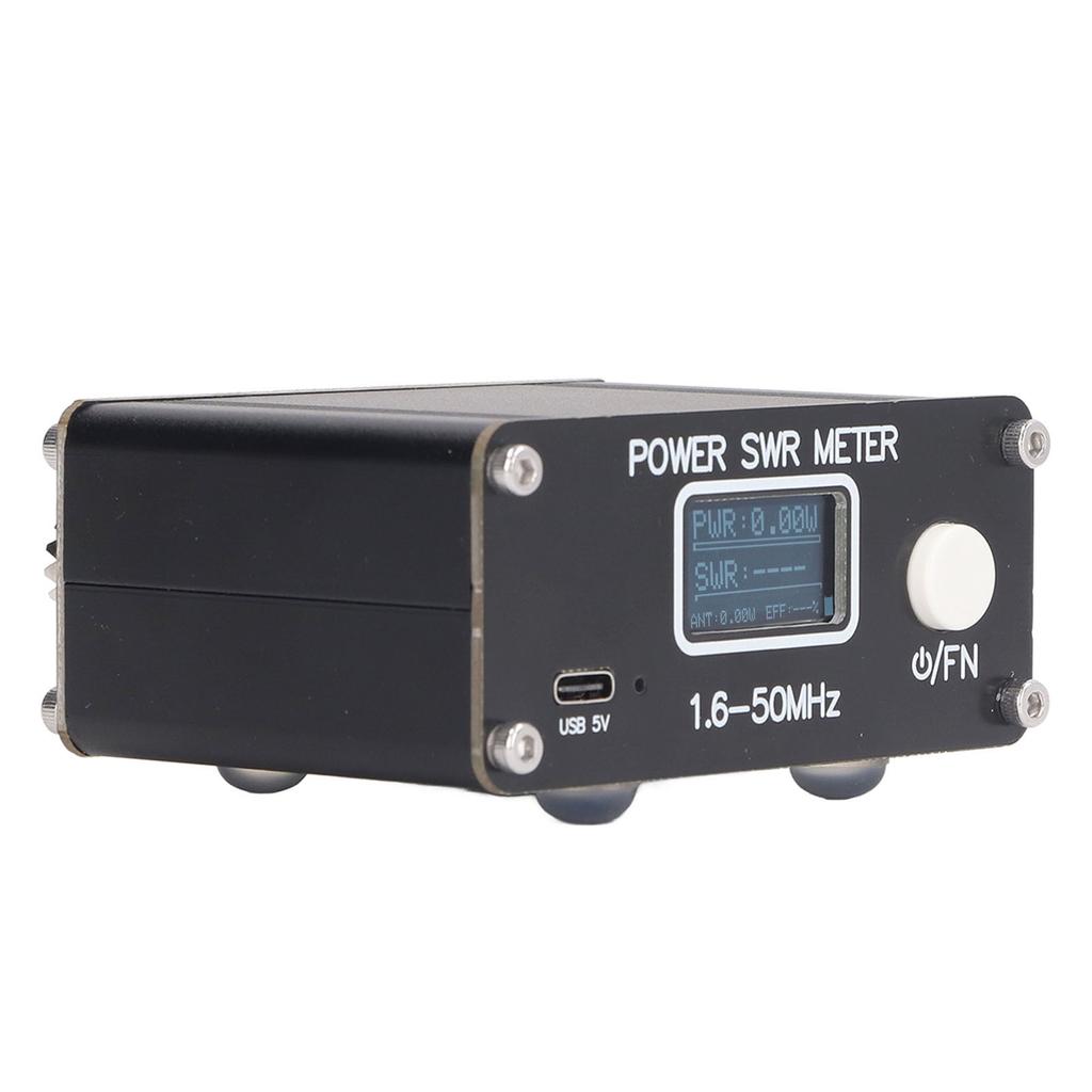 SWR Meter 150W HF Standing Wave Ratio Meter MF AM CW SSB 1.6?50MHz Watt Meter for Measurement