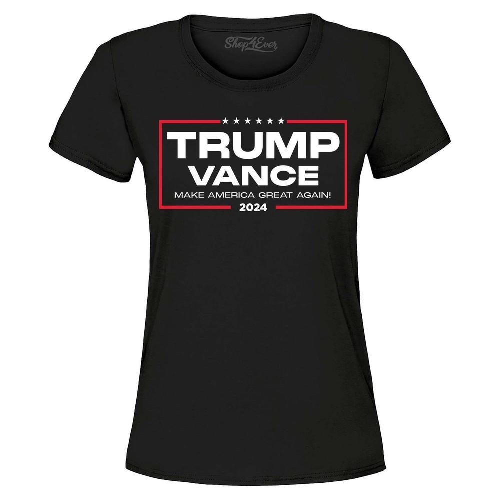 Trump Vance 24 Make America Great Again Women's T-Shirt Donald Trump Shirt