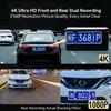 ASF1 Dual Lens 4K WiFi Dash Cam Car DVR Front Rear Night Vision 24H Parking Mini Black Box Vehicle Camera Recorder