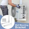 Air Conditioner Bracket Window AC Support Bracket Heavy-Duty Stainless Steel Adjustable Mount Load-Bearing Installation For