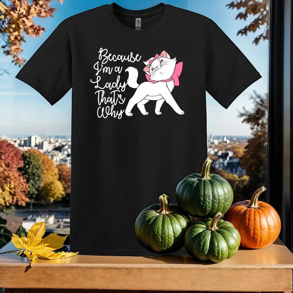 The Aristocats Marie Because Im A Lady Black TShirt S