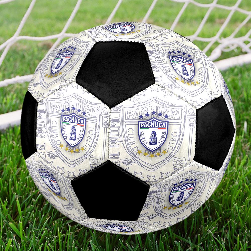 1pc C.F. Pachuca Soccer Ball Size 5 Indoor Soccer Ball Fashion Colorful Backyard Game - Great For Sports Fans Gift HE31