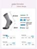 Men's & Women's Merino Wool Hiking Socks - Thick, Warm, Sweat-Absorbent, Breathable, Terry Loop Pile for Mountaineering and Sports