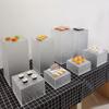 Acrylic Ripple Dessert Display Stand for Weddings and Buffets